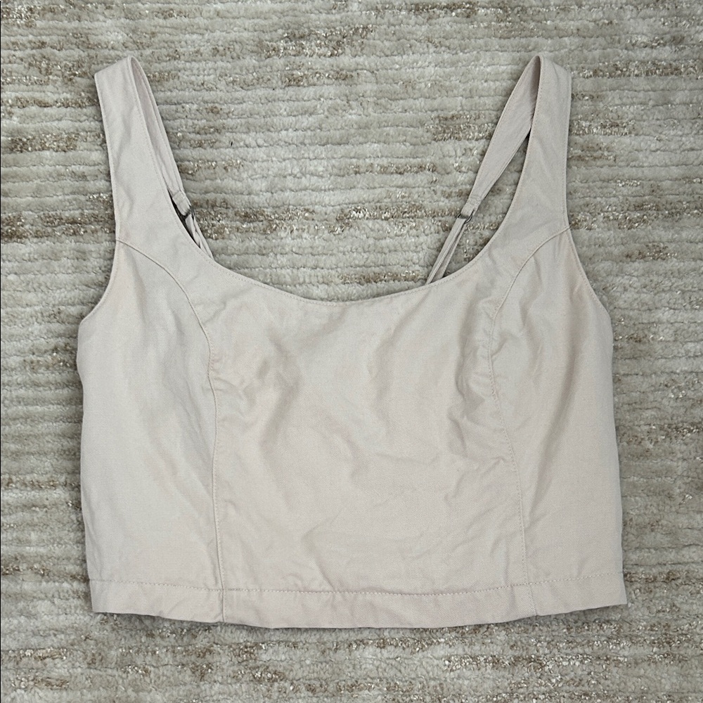 Abercrombie & Fitch Beige Textured Top
